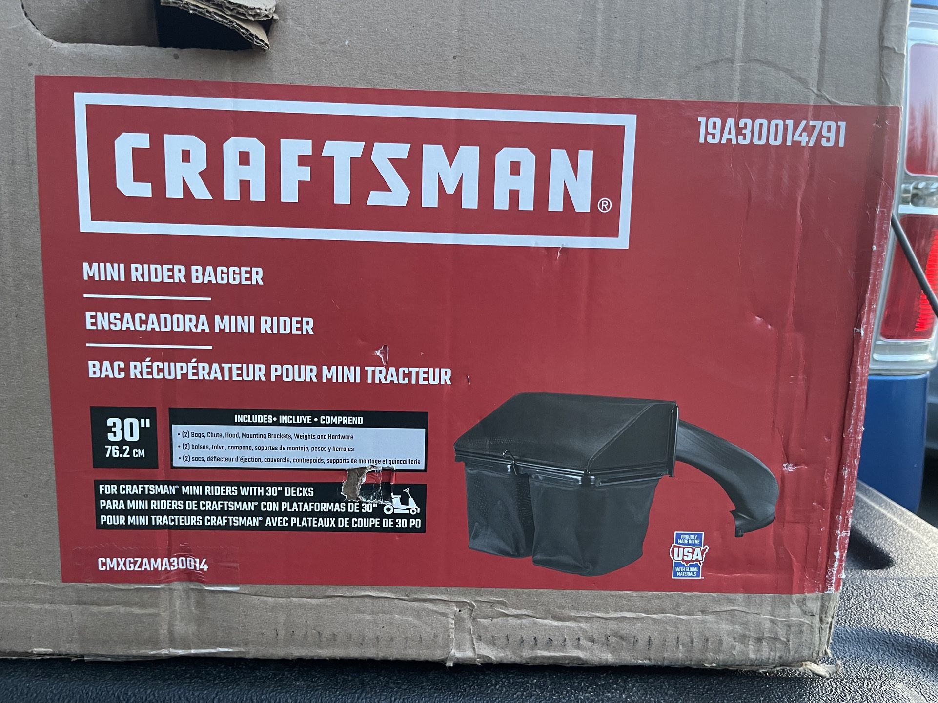 CRAFTSMAN 2 Bagger for Riding mower 30 -in