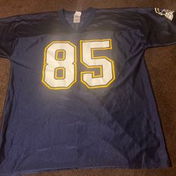 2004 Vintage San Diego Chargers Jersey Adult Size XL Antonio Gates 