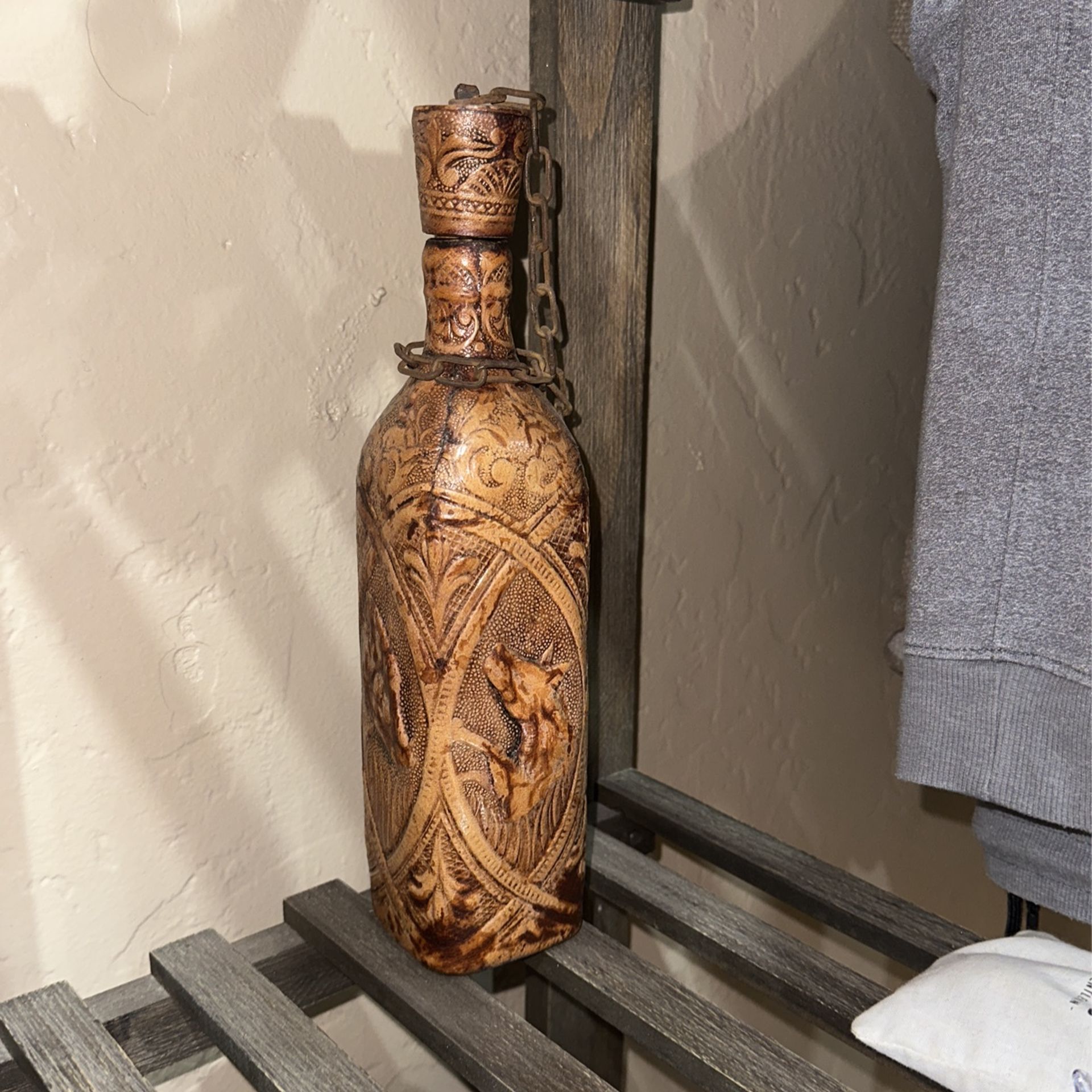 Leather Bottle Piece 