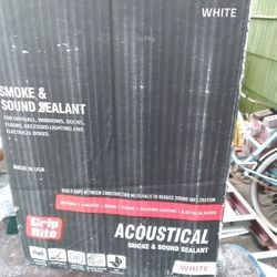 Grip Rite acoustical smoke and sound 28oz tubes two cases