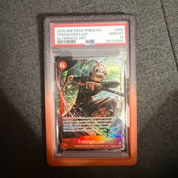 One Piece Card Game Trafalgar Law Alt Art PSA 10