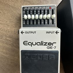 Boss GE-7 Equalizer Pedal