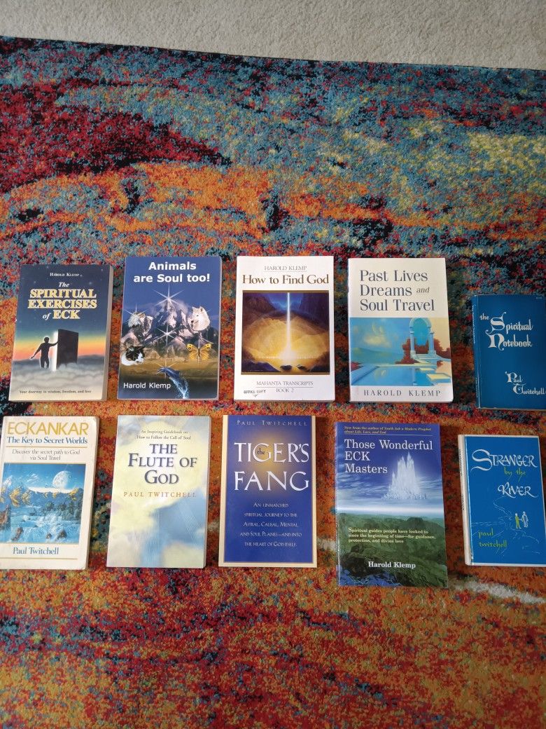 ECK Spiritual Movement Occult Dreams Astral Projection Book Lot