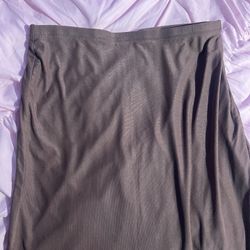 Beige/Brown Skirt 