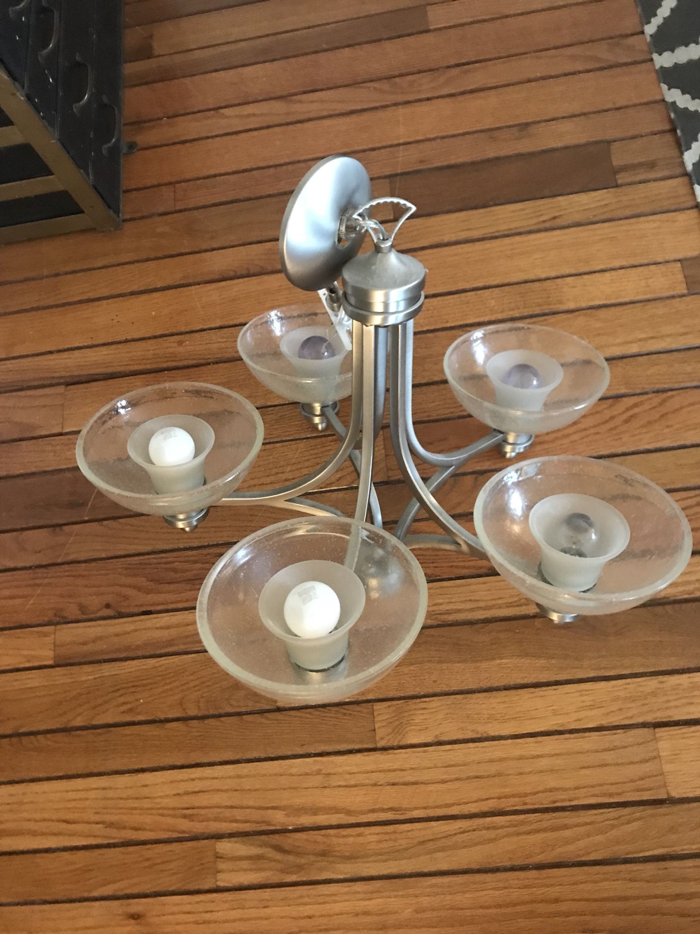 5 light chandelier