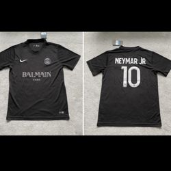 Neymar Jr AUTHENTIC PSG x Balmain Jersey Rare Retro Nike Men’s Size Medium