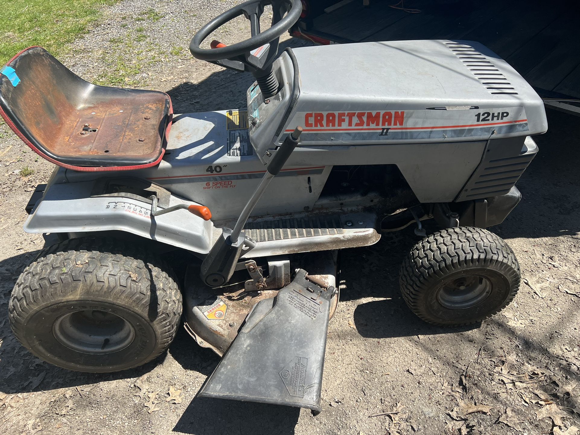 Craftsman Lawn Tractor 