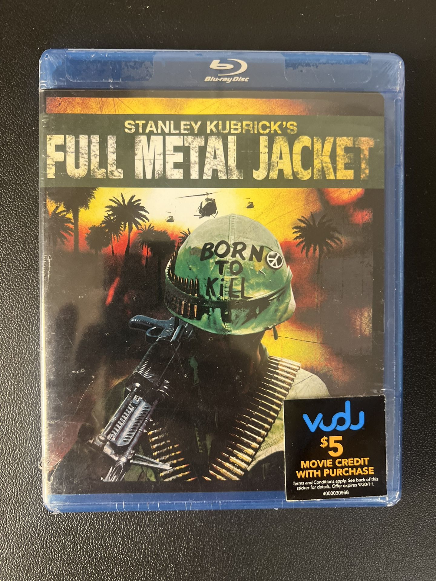 Full Metal Jacket (Blu Ray) Stanley Kubrick Warner Bros. Remastered New Sealed