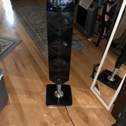Tower Fan Sharper Image  Super Quiet 