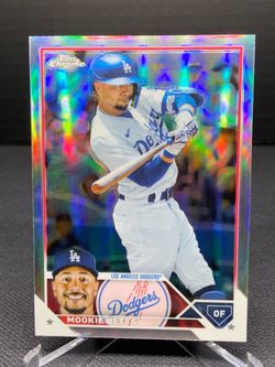 2023 Topps Chrome Mookie Betts Chrome Refractor Los Angeles Dodgers