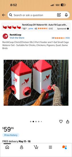 Feeder chicken