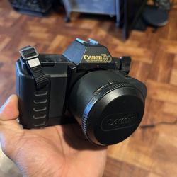 Canon T80 camera and Canon 50mm f1.8 AF lens AC