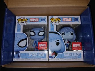 Marvel Collector Corps "Spider-Man Blue" Funko Pop Exclusive