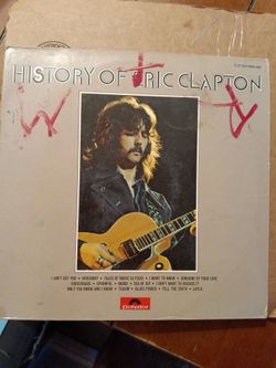 History Of Eric Clapton Vinyl