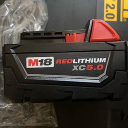 M18 Milwaukee Battery 5.0 