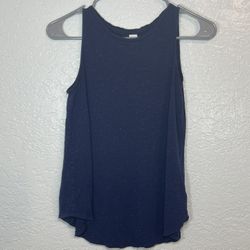 Old Navy Blue Sparkle Sleeveless Tank Top