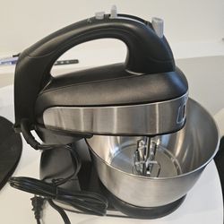 Hand Mixer With Stand