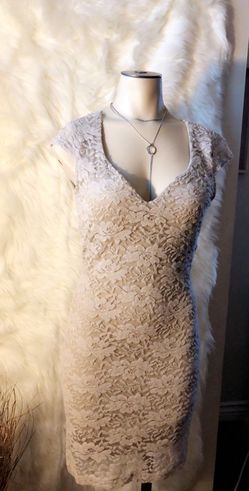 New nude dress