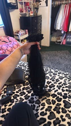 REAL human hair extensions