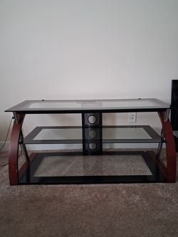 Glass Entertainment Center