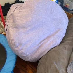 Purple Beanbag