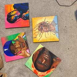 Paintings Of Rappers 