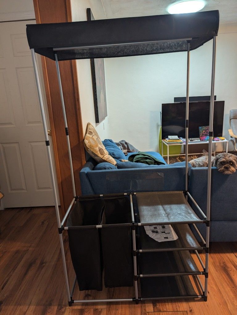 Laundry Closet Organizer