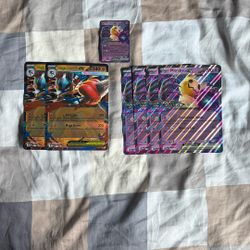 Jumbo Mega Lucario And Mimikyu Ex