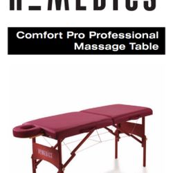 Homedics Comfort Pro Massage Table Tattoo Lash Etc