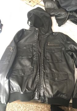 Leather jacket