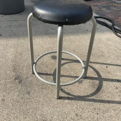 Small padded round stool, 20 high, 14 wide, $10