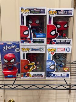 Spider-Man Funko Pops