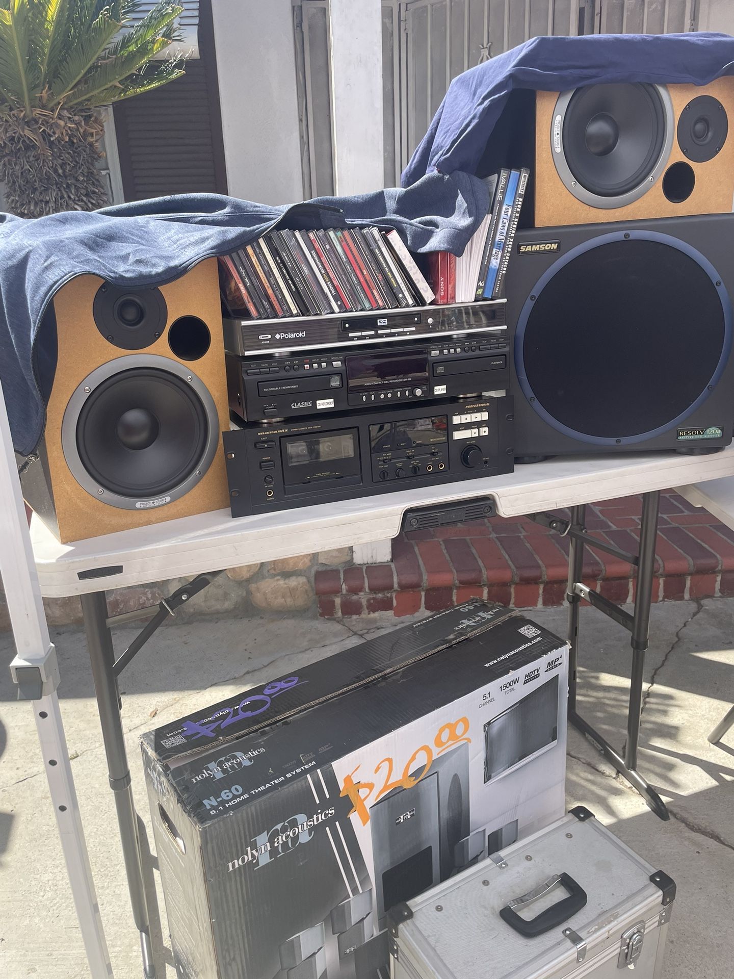 Studio Gear. Tape Deck CDs ** Today Only ** OBO
