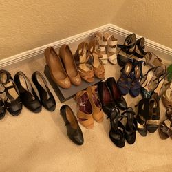 Size 8 Heels - Gently Used Or Some Brand New 