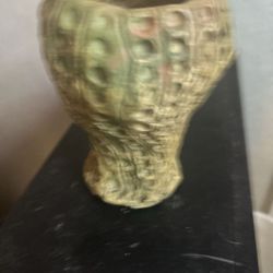 Primitive Vase, Artist, Unknown, And Gravy In The Back Looks Like Chinese