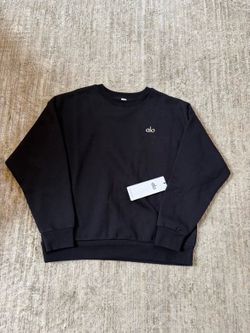 Alo Black Crewneck Sweatshirt Brand new with tags