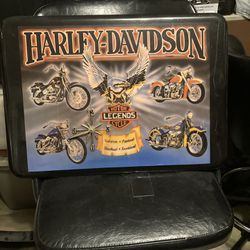Vintage Harley Davidson Clock 
