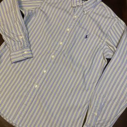 Ralph Lauren Dress Shirt Mens Sz Medium 