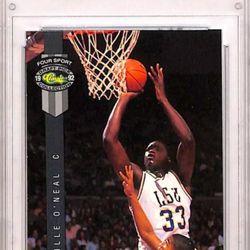 Really Nice Shaquille O'Neal WCG Mint 10 Rookie Card 