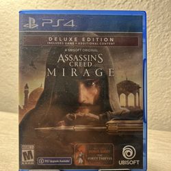 Assassin’s Creed Mirage for PS4 – Play Like an Assassin Today!