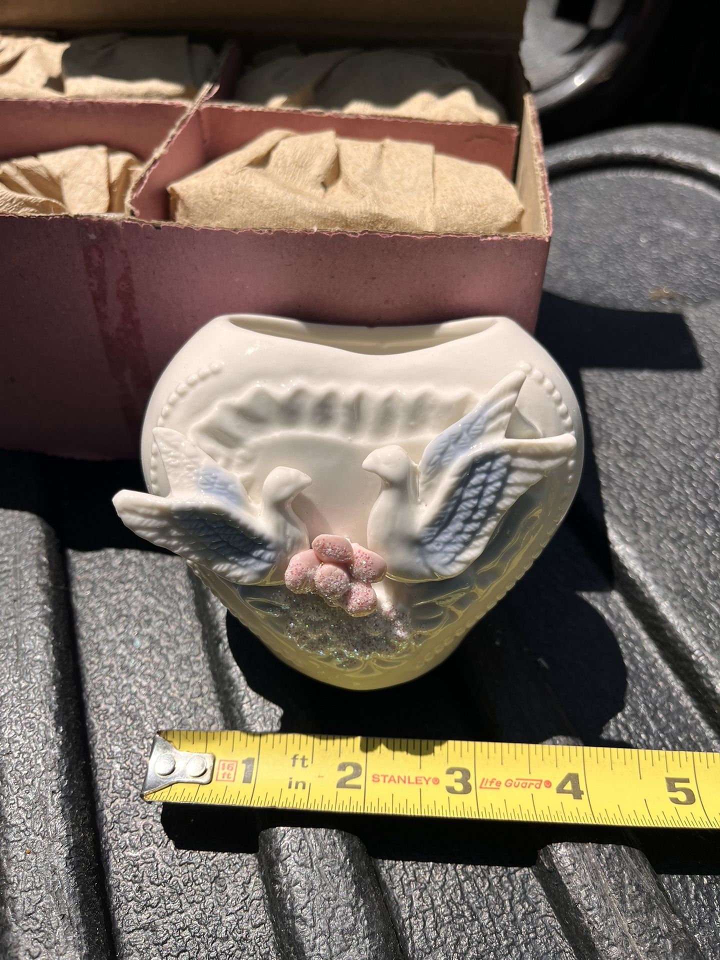 Vintage Ceramic Decor Box Of 4