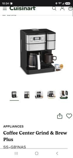 Cuisinart Coffee Center Grind & Brew Plus