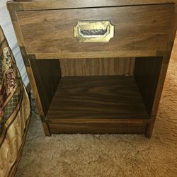 Vintage (1970's) Pair Henredon End Tables Nightstands
