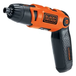 Black & Decker 3.6V/3.7V cordless rechargeable screwdriver