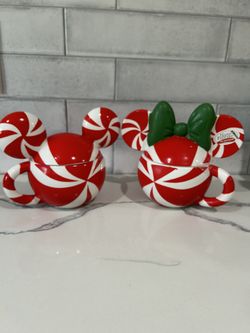 Mickey Mouse And Minnie Peppermint Candy Mug