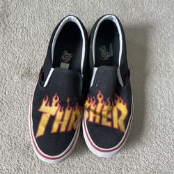 Thrasher Slip On Vans Size 11.5