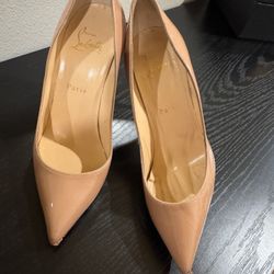 Christian Louboutin Blush Heels 