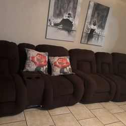 Couches Set. $200.   Read Description 
