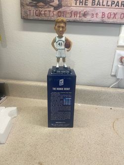 Dirk Nowitzki Dr Pepper 20th Season Bobblehead - #1 The Rookie Debut
