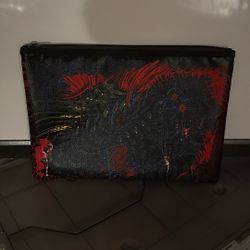 Hand Painted Fire Proof Records Bag - Standard Paper Size 